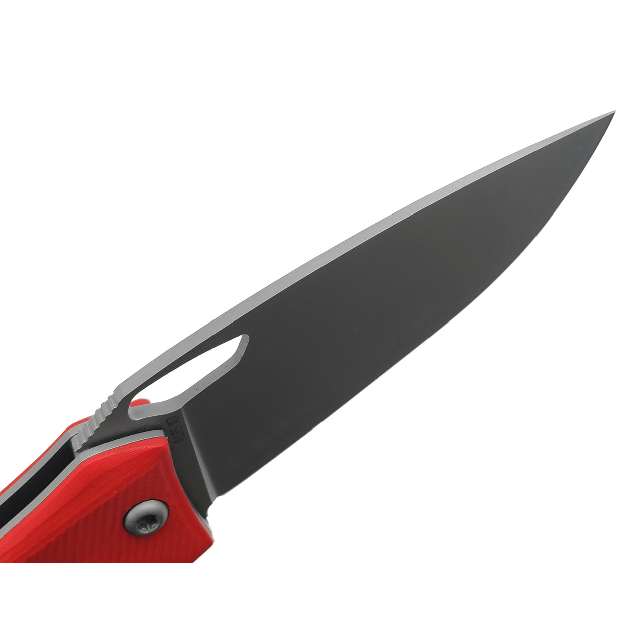 Saro нож Бизон сталь Aus-10, рукоять G10 red