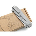Saro нож Чиж Next HD сталь Aus-10, рукоять G10 tan Saro нож Чиж Next HD сталь Aus-10, рукоять G10 tan