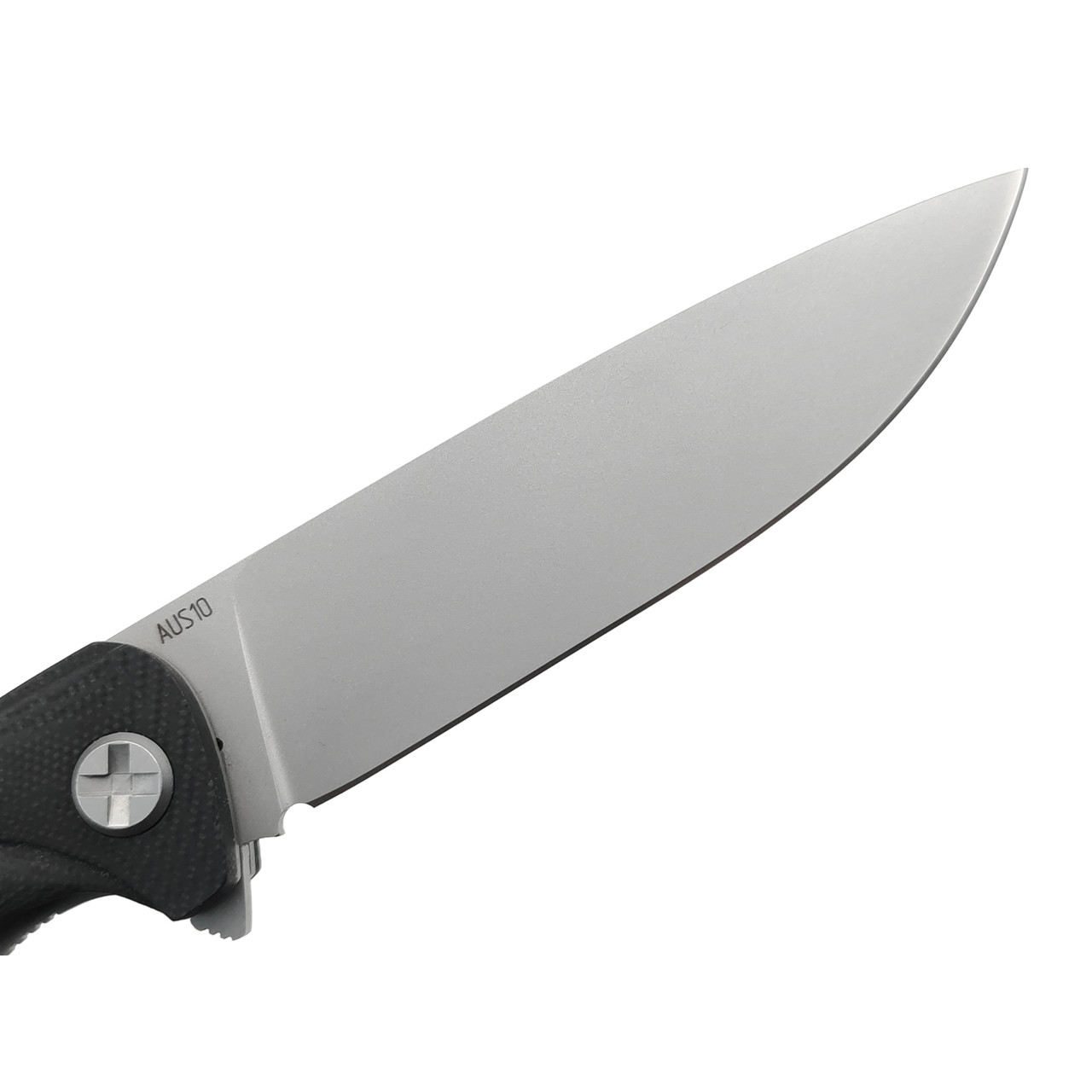 Saro нож Чиж Плюс, сталь Aus-10, рукоять G10 black