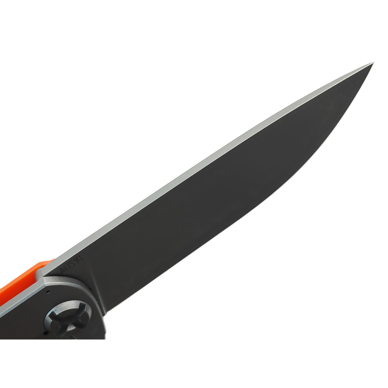 Saro нож Чиж Next сталь Aus-10, рукоять G10 orange