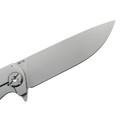 Saro нож Чиж Next сталь K110, рукоять G10 white