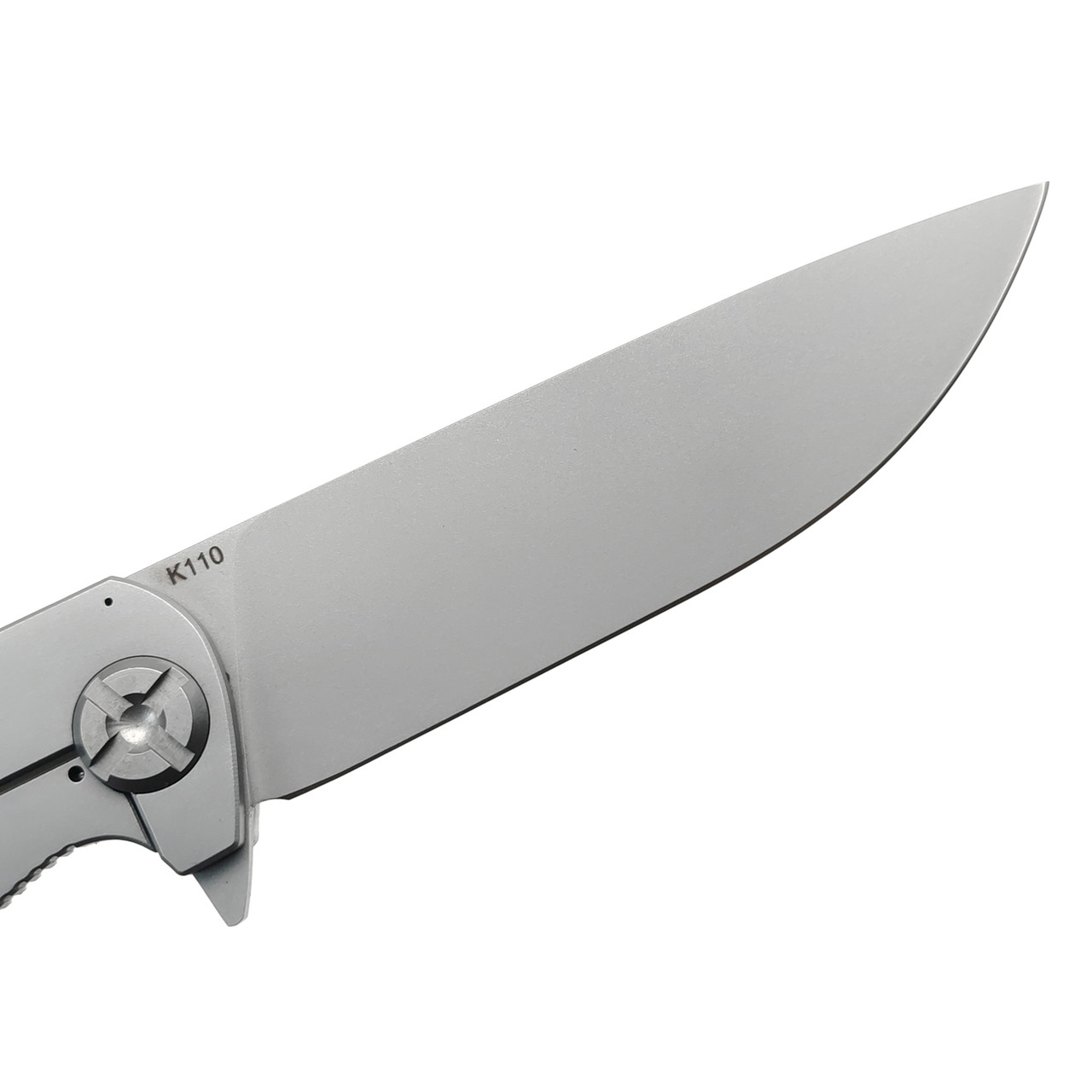 Saro нож Чиж Next сталь K110, рукоять G10 white