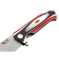 Saro нож Чиж Next сталь K110, рукоять G10 red, white & black Saro нож Чиж Next сталь K110, рукоять G10 red, white & black