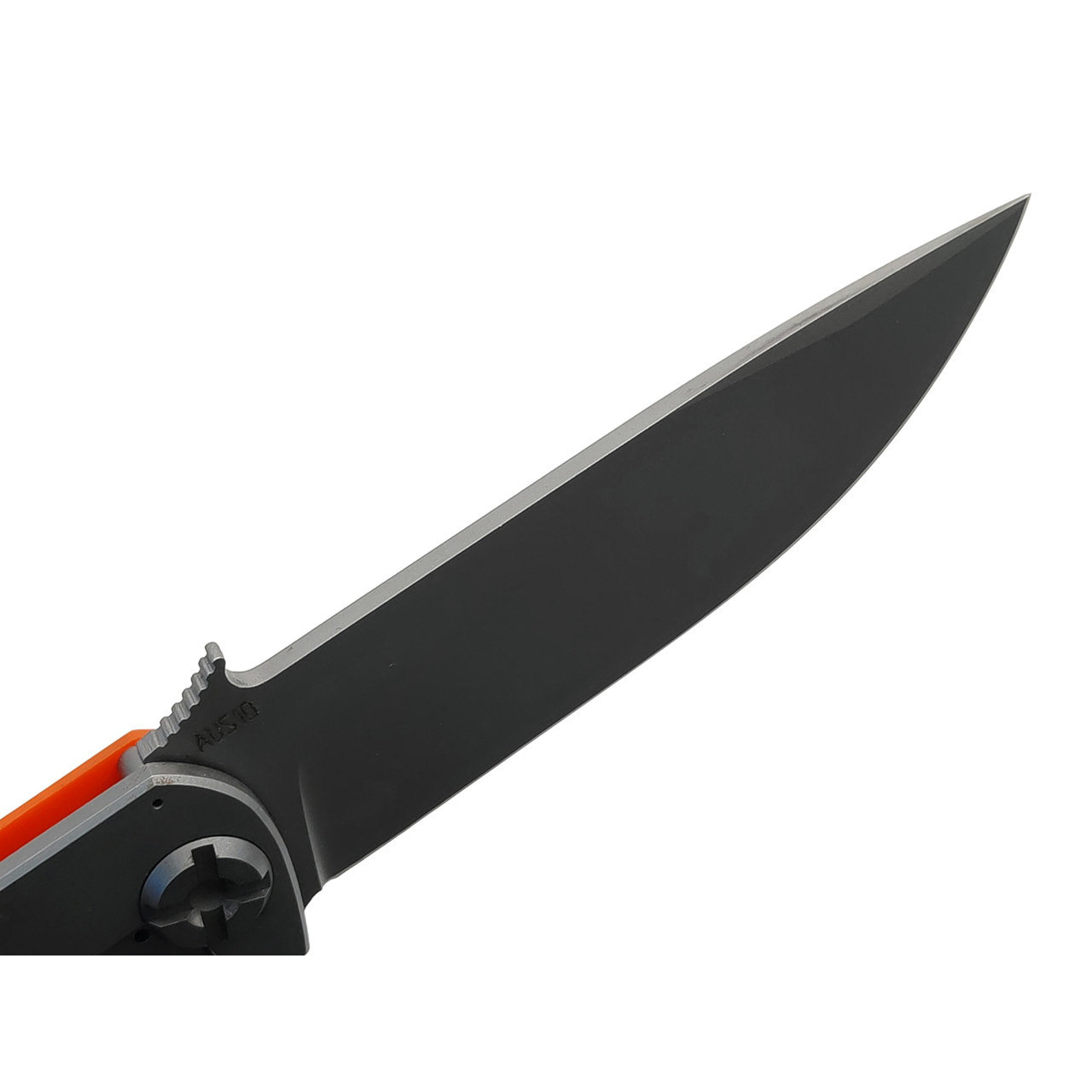 Saro нож Чиж Next HD сталь Aus-10, рукоять G10 orange
