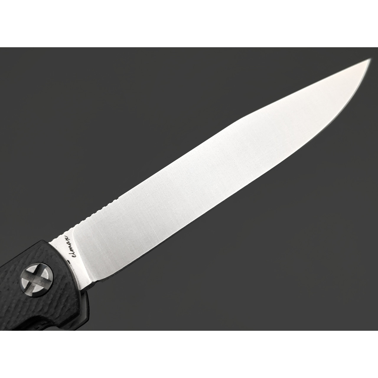 Saro нож Авиационный Single сталь Elmax, рукоять G10 black