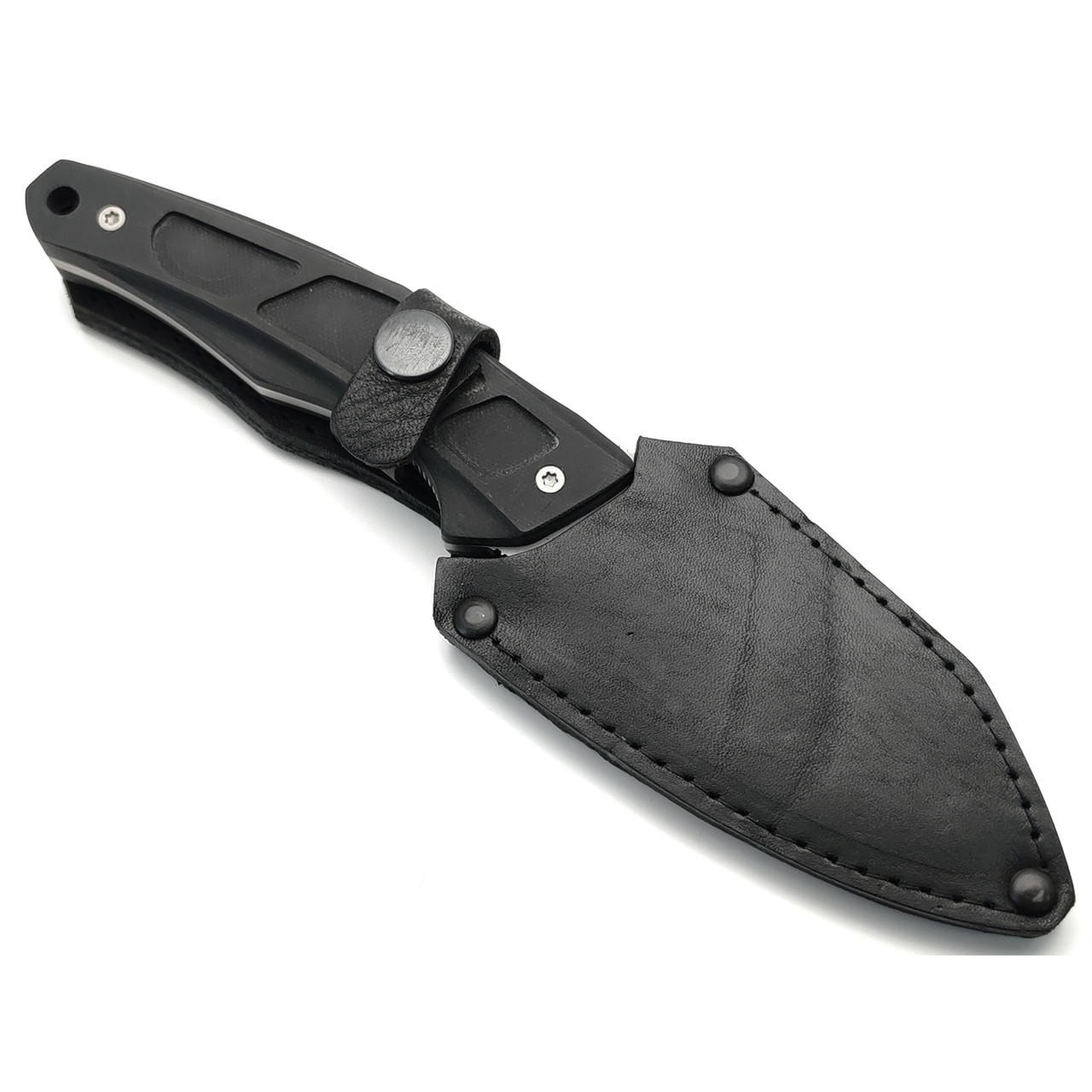Saro нож Багира Фикс сталь K110, рукоять G10 black