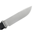 Saro нож Финский сталь Aus-6 bead-blast, рукоять черная резина Saro нож Финский сталь Aus-6 bead-blast, рукоять черная резина
