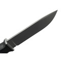 Saro нож Финский сталь Aus-6 bead-blast, рукоять черная резина Saro нож Финский сталь Aus-6 bead-blast, рукоять черная резина