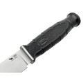 Saro нож Финский сталь Aus-6 bead-blast, рукоять черная резина Saro нож Финский сталь Aus-6 bead-blast, рукоять черная резина