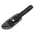 Saro нож Финский сталь Aus-6 bead-blast, рукоять черная резина