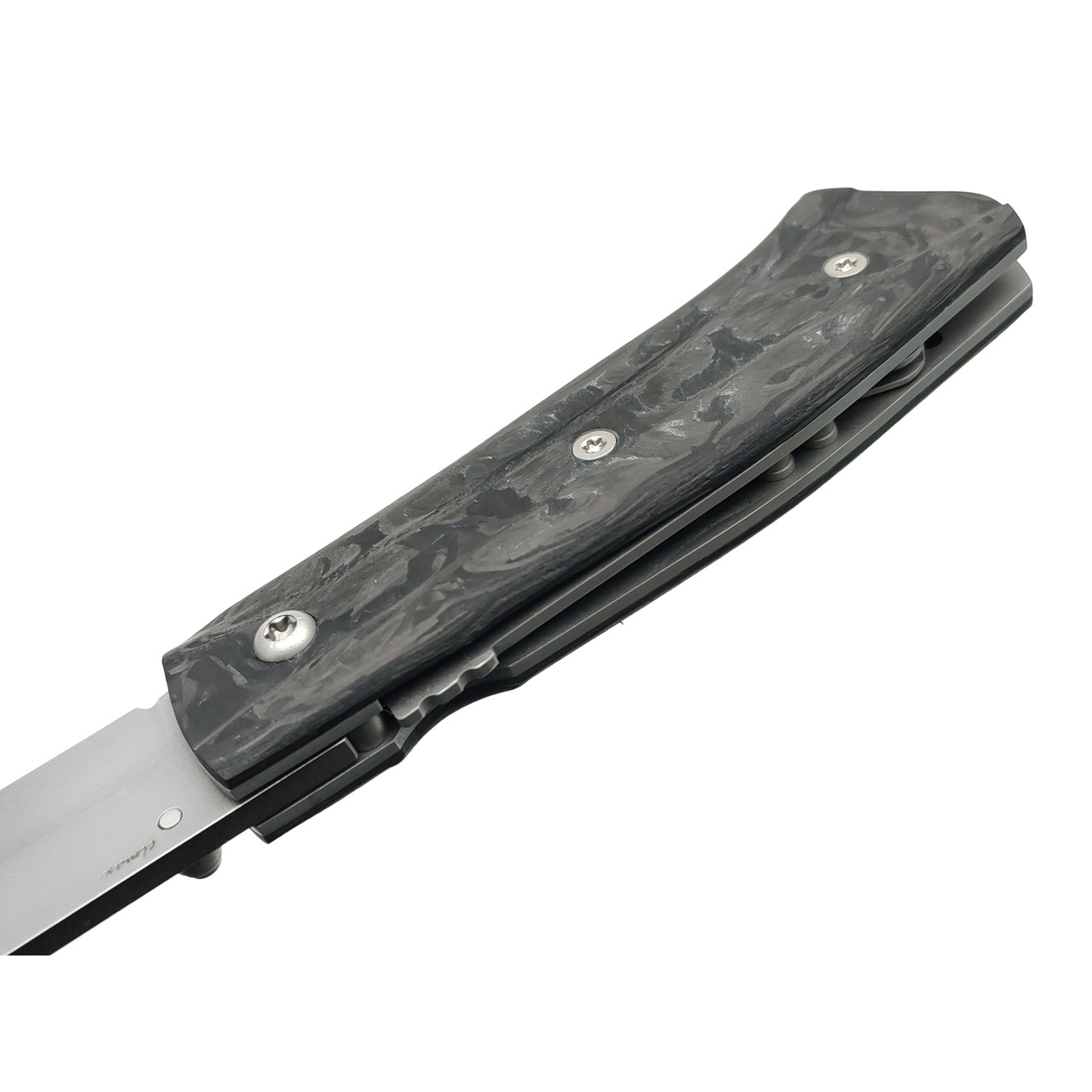Нож SARO Wild West сталь Elmax, рукоять carbon fiber