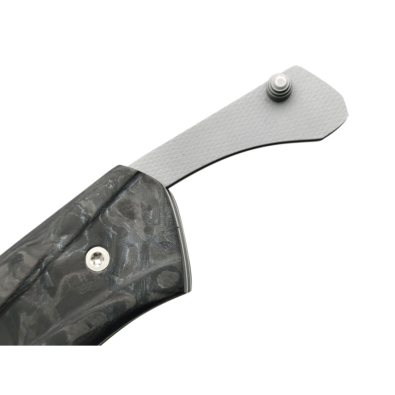 Нож SARO Wild West сталь Elmax, рукоять carbon fiber