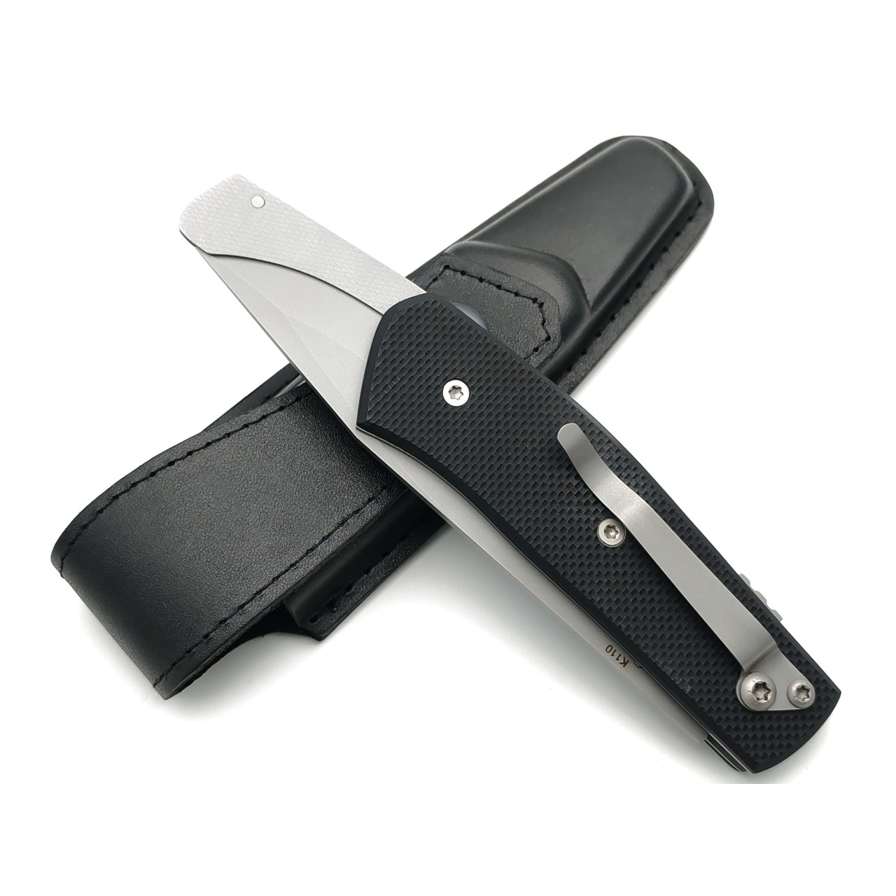 Saro нож Wild West сталь K110, рукоять G10 black