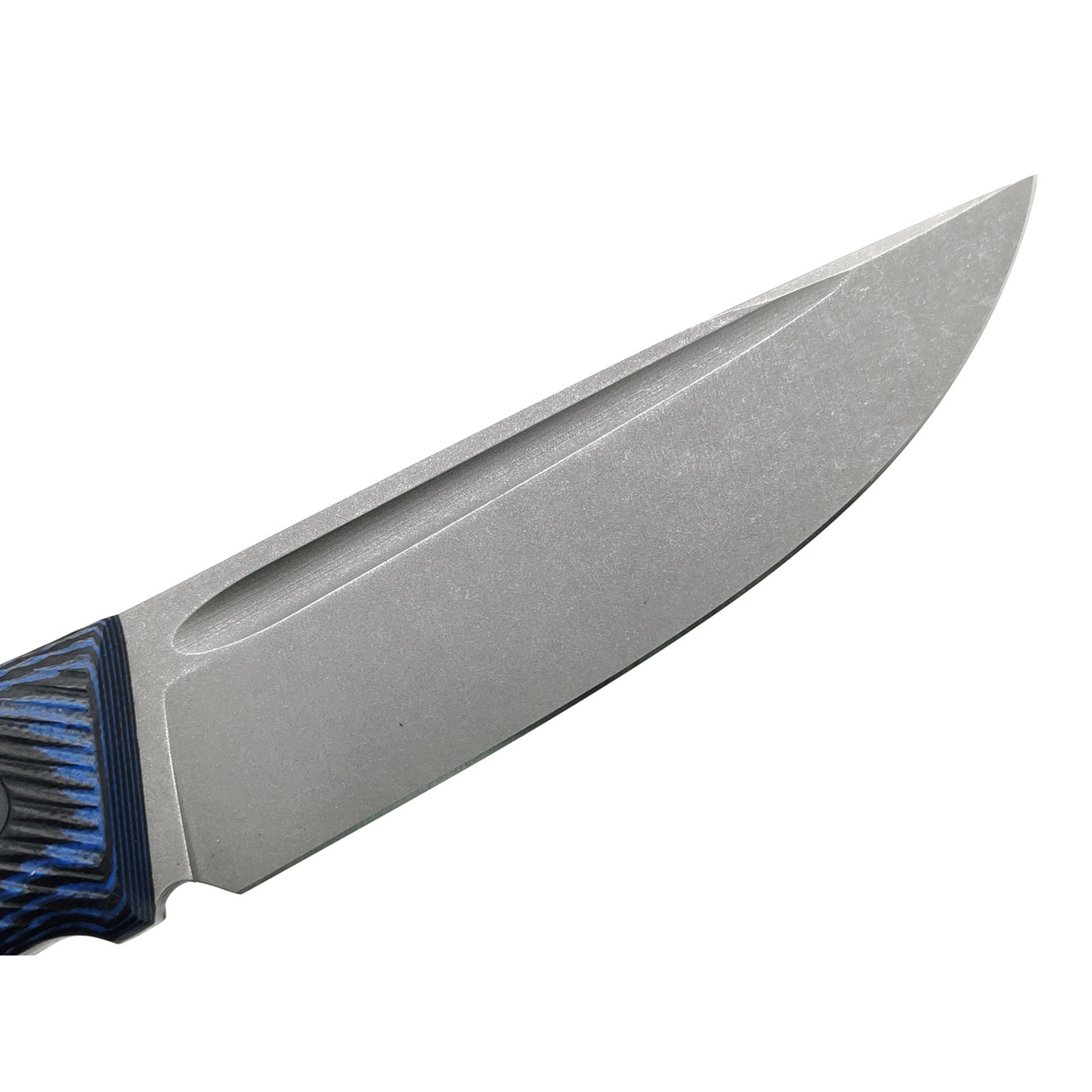 Град Горький нож Стрела сталь VG-10 стоунвош, рукоять G10 black & blue