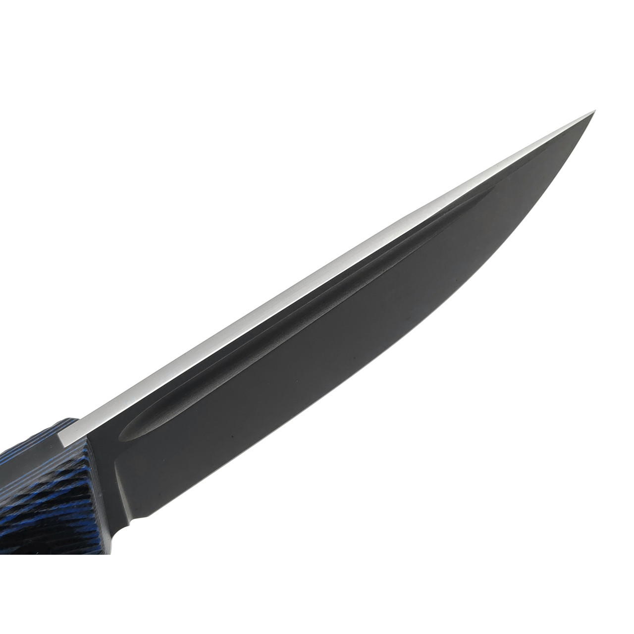 Град Горький нож Стрела сталь VG-10 стоунвош, рукоять G10 black & blue