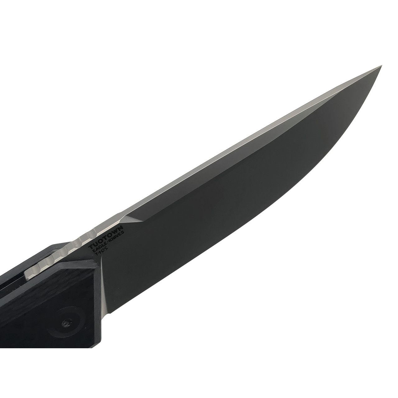 TuoTown и Eagle Knives складной нож Barhan сталь T10S бид-бласт, рукоять G10-Карбон