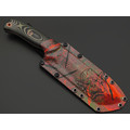 Волчий Век нож ДБ Custom Orc Edition сталь 1.4116 WA худ. травление, рукоять G10, медь