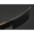 Волчий Век нож Мёртвый Самурай сталь PGK WA худ. травление, рукоять Carbon fiber gold