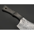 Волчий Век нож Мёртвый Самурай сталь PGK WA худ. травление, рукоять Carbon fiber gold