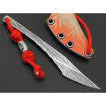 Волчий Век скелетный нож Kiridashi Custom Bamboo сталь PGK WA худ. травление
