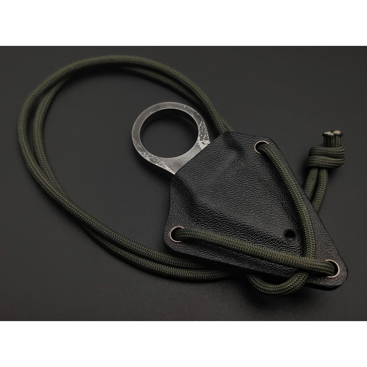 Богдан Гоготов нож NBG-81 сталь PGK, травление, ножны Kydex