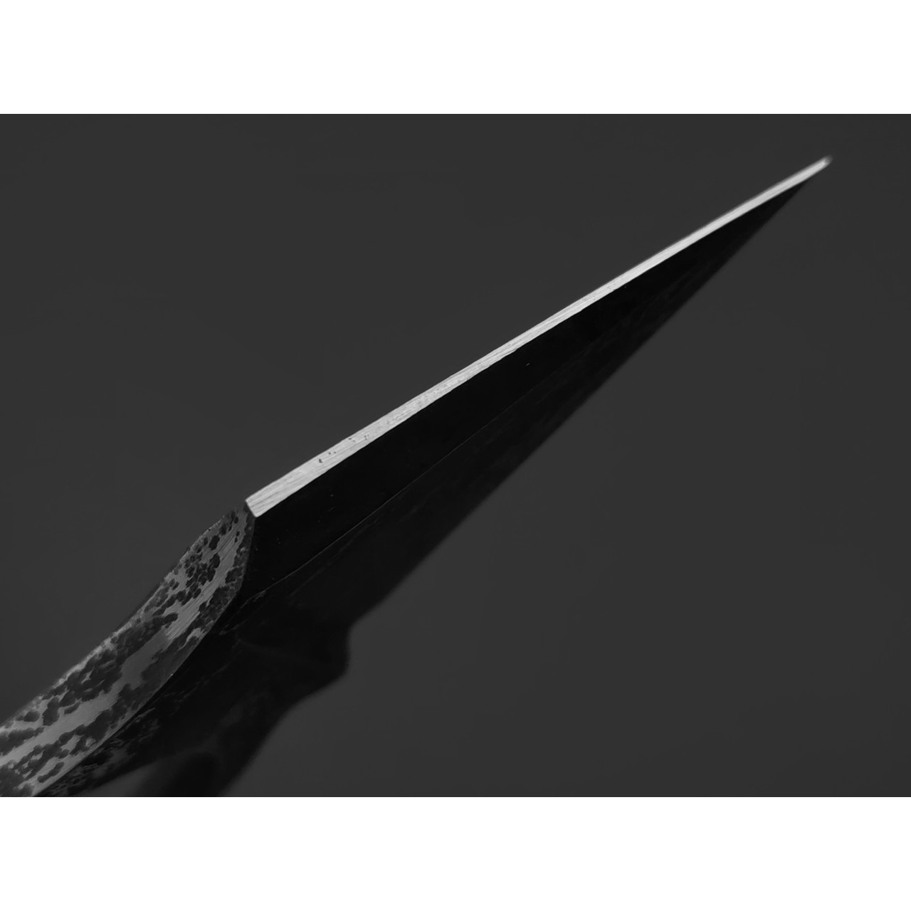 Богдан Гоготов нож NBG-81 сталь PGK, травление, ножны Kydex