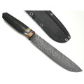 Богдан Гоготов нож NBG-76 сталь RWL-34, рукоять Carbon fiber, зуб мамонта, titanium Богдан Гоготов нож NBG-76 сталь RWL-34, рукоять Carbon fiber, зуб мамонта, titanium