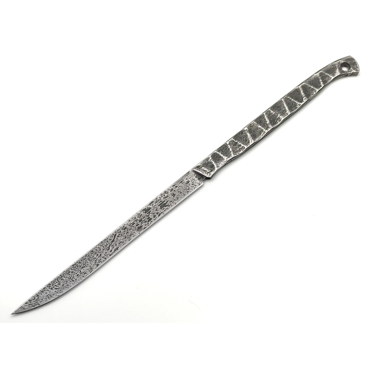 Богдан Гоготов скелетный нож NBG-75 сталь M390, травление, ножны Kydex