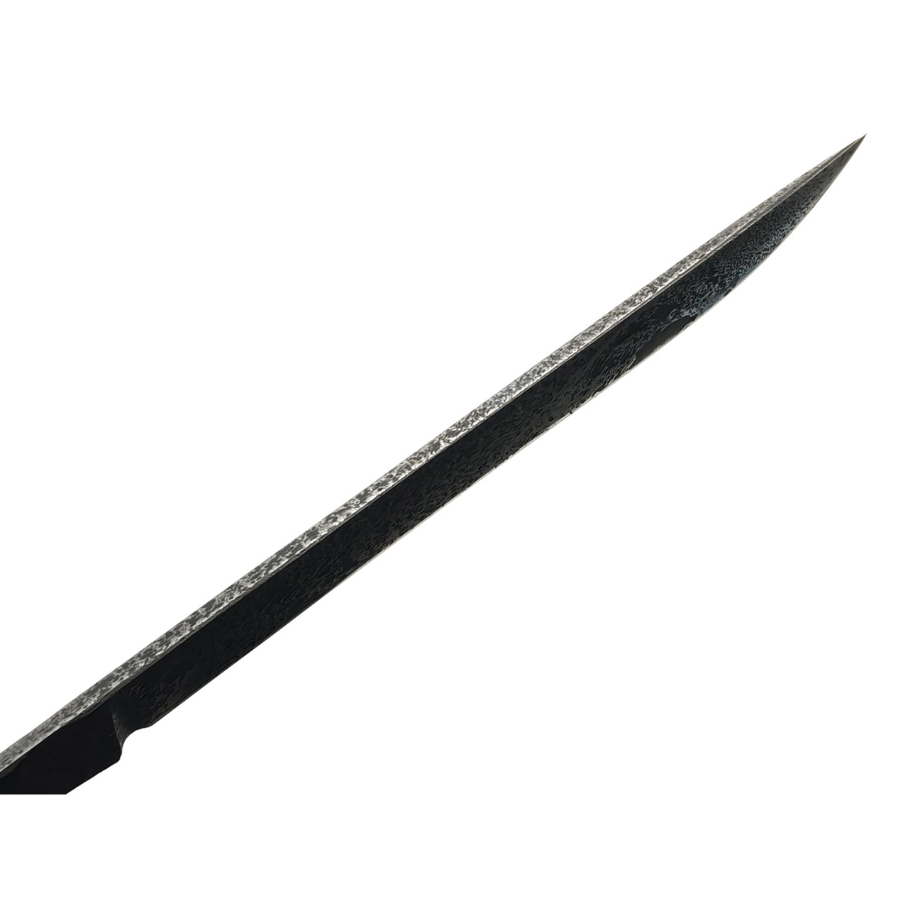 Богдан Гоготов скелетный нож NBG-75 сталь M390, травление, ножны Kydex