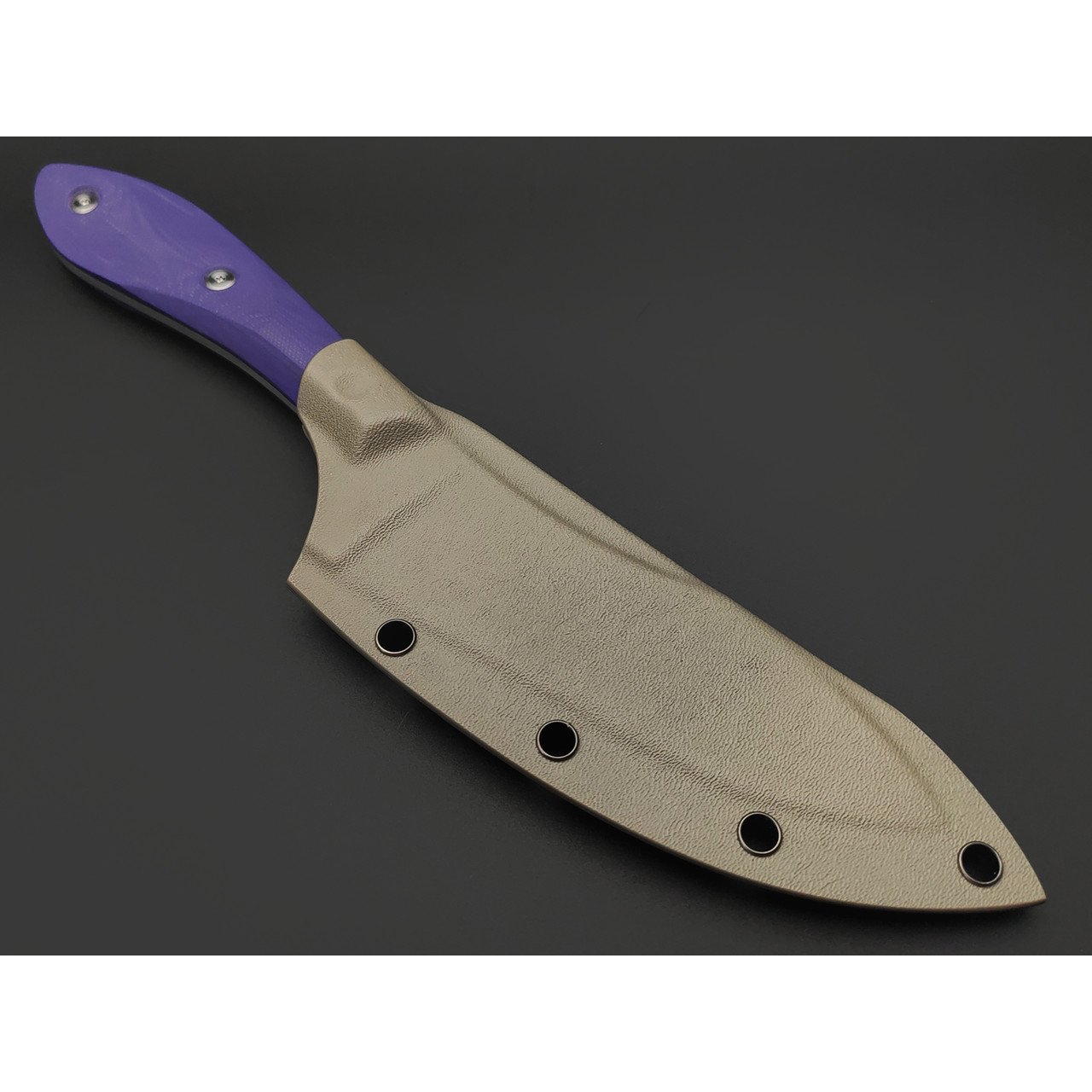 BRK нож Канадец сталь VG-10 satin, рукоять G10 purple