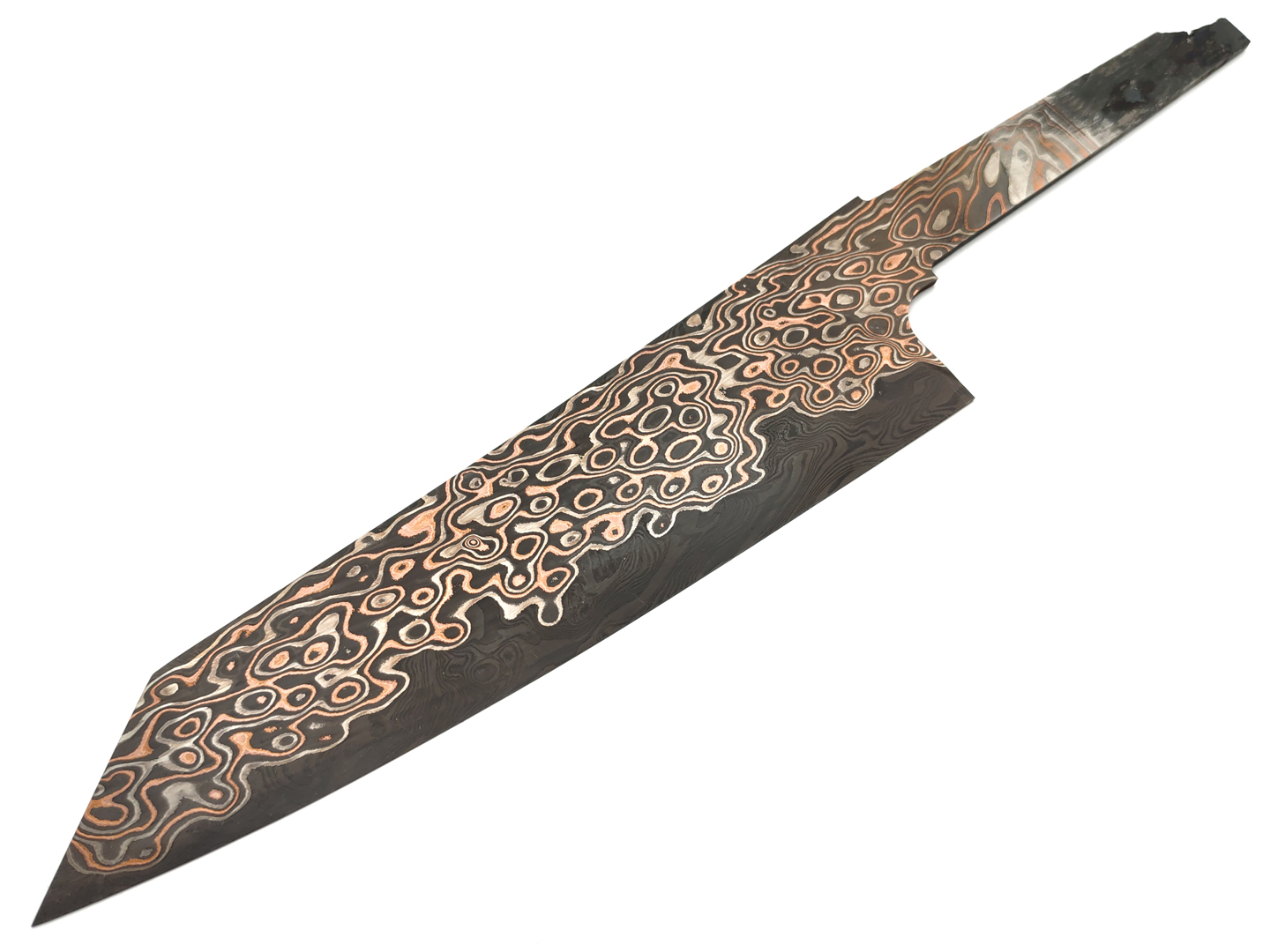 Федотов А. В. клинок КМФ002 Kiritsuke, дамасская сталь, ламинат