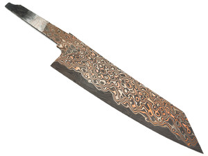 Федотов А. В. клинок КМФ002 Kiritsuke, дамасская сталь, ламинат