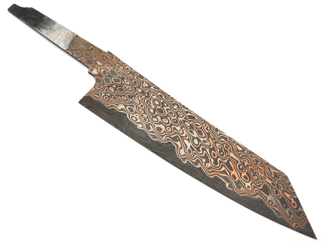 Федотов А. В. клинок КМФ002 Kiritsuke, дамасская сталь, ламинат