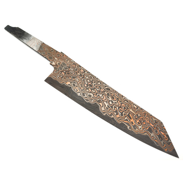 Федотов А. В. клинок КМФ002 Kiritsuke, дамасская сталь, ламинат