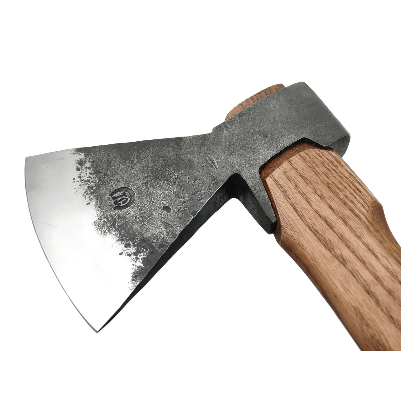 Кузница Васильева кованый топор ТЛВ136 сталь ШХ15, топорище Дерево ясень