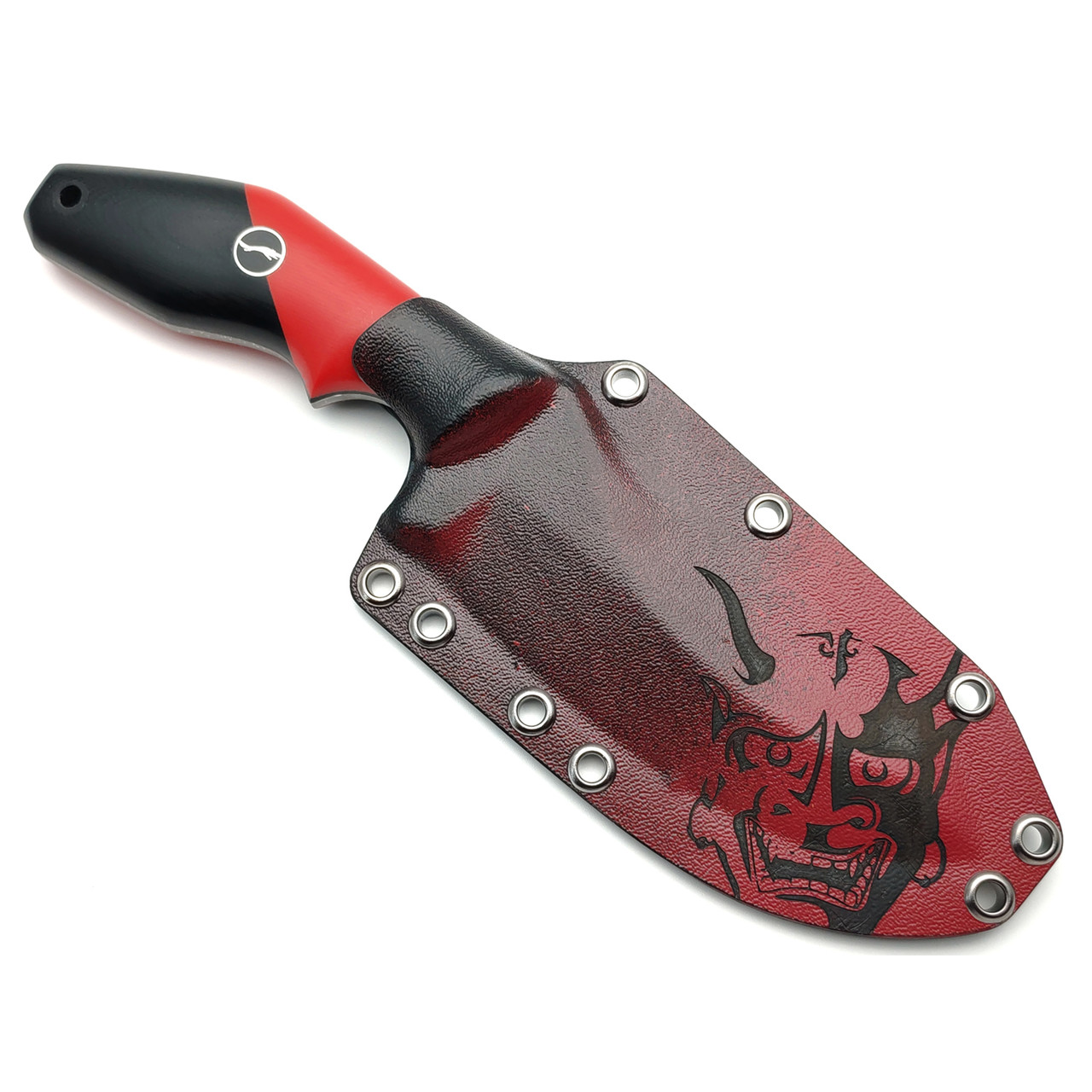 Волчий Век нож Кондрат 222 Custom сталь PGK WA худ. травление, рукоять G10, карбон