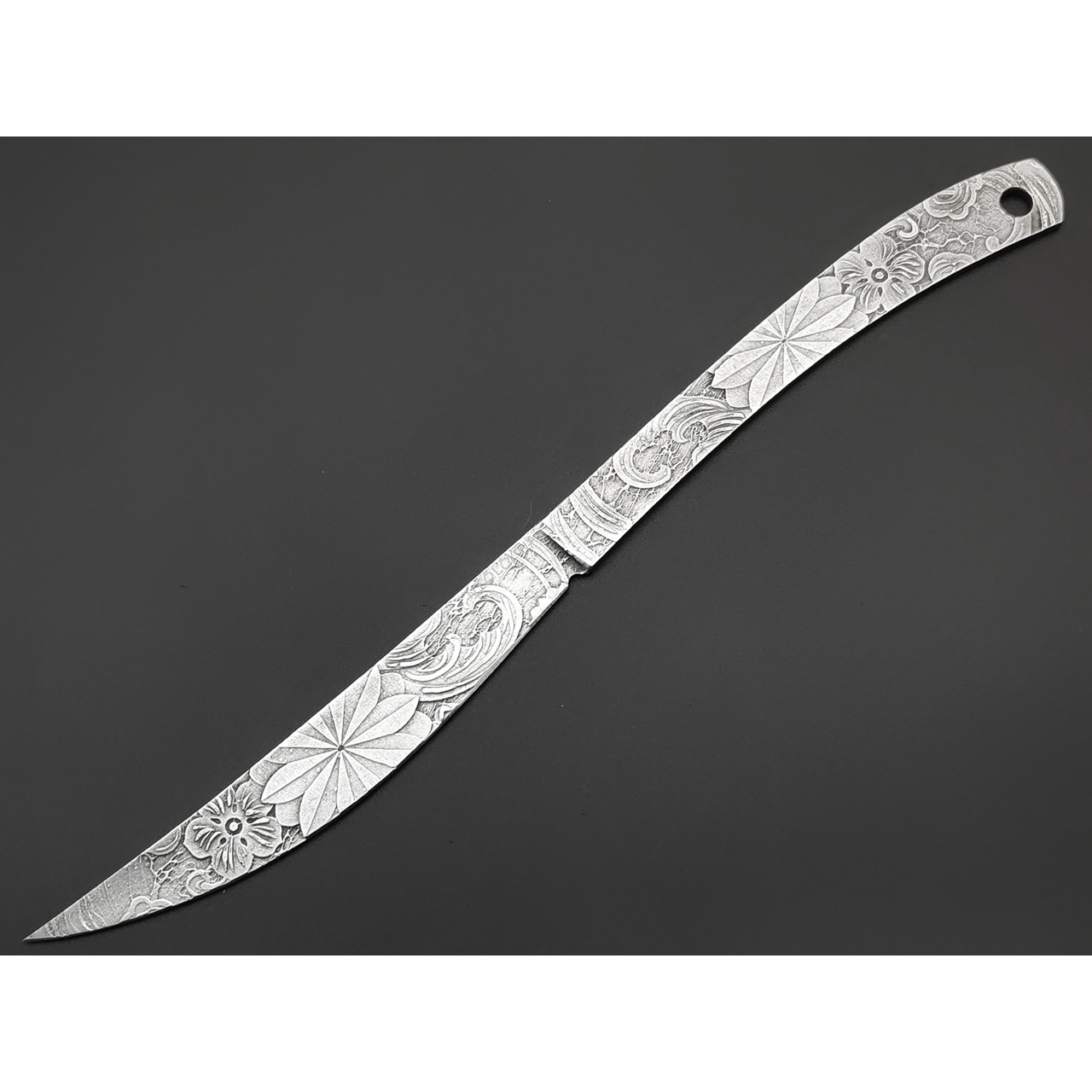 Волчий Век нож Скелетник Custom сталь Niolox WA худ. травление