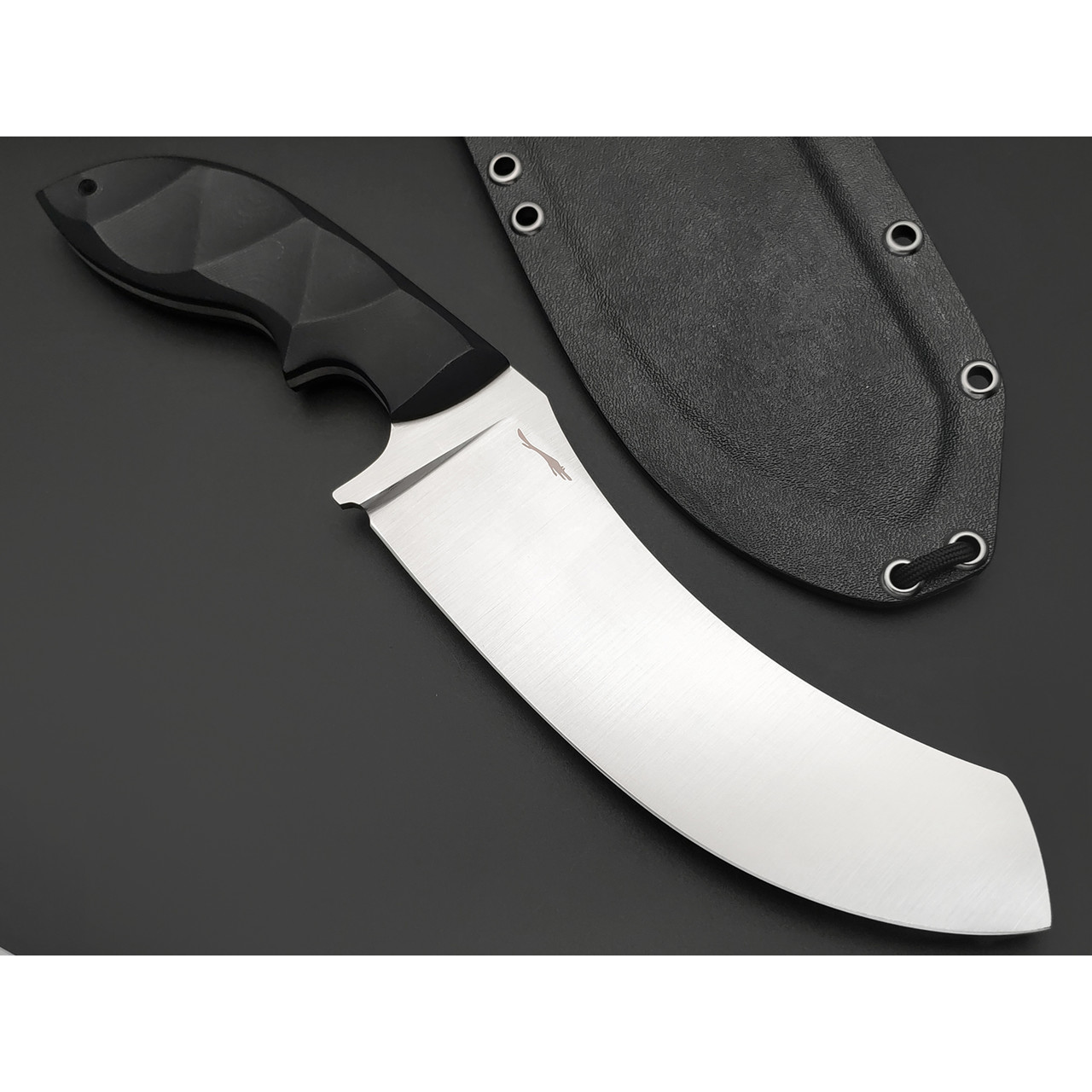 Волчий Век нож Кондрат 16 Custom сталь N690 WA satin, рукоять G10, карбон