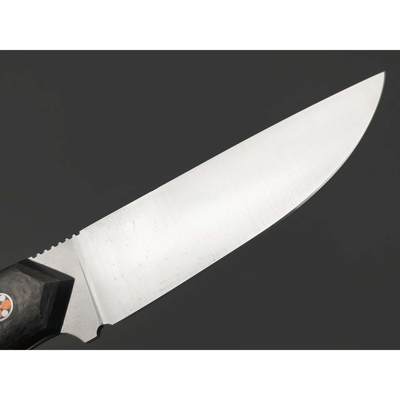 7 ножей нож Айсберг сталь PGK satin, рукоять Carbon fiber, G10 black