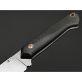 7 ножей нож Айсберг сталь PGK satin, рукоять Carbon fiber, G10 black