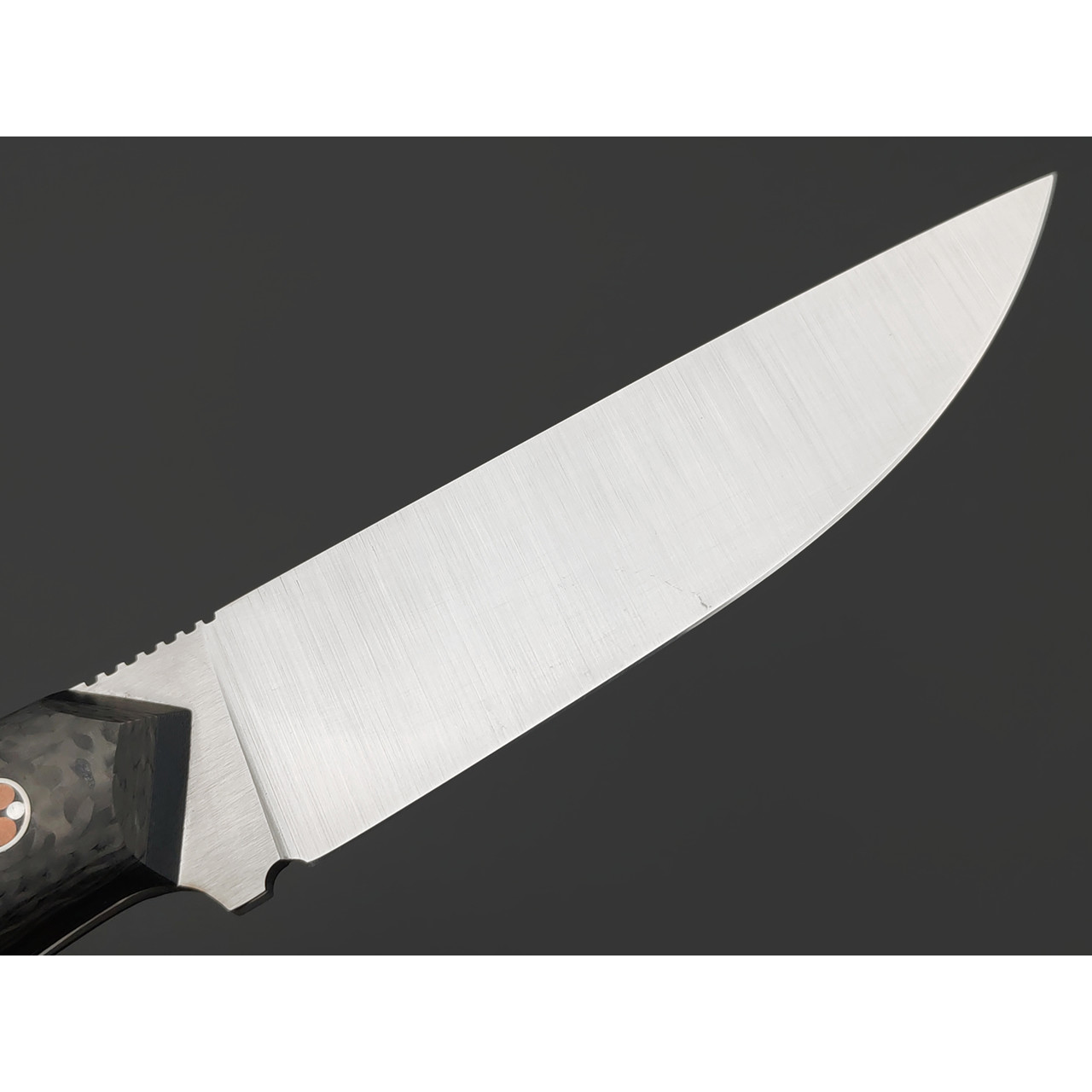 7 ножей нож Айсберг сталь N690 satin, рукоять Carbon fiber, G10 black
