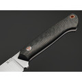 7 ножей нож Айсберг сталь N690 satin, рукоять Carbon fiber, G10 black