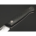 7 ножей нож Клык большой сталь PGK ковка, рукоять Carbon fiber, G10 black