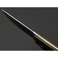 7 ножей нож Клык малый сталь PGK satin, рукоять Carbon fiber, G10 yellow & black