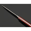 7 ножей нож Клык малый сталь PGK satin, рукоять Carbon fiber, G10 red & black