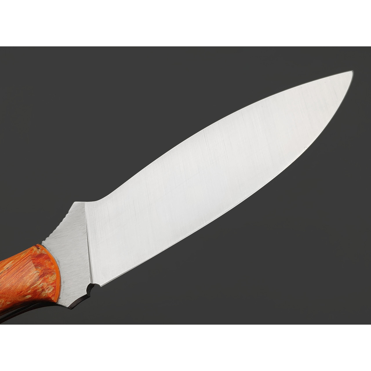 7 ножей нож Канадец сталь Aus-10Co satin, рукоять Кап клёна, G10 orange