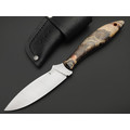 7 ножей нож Канадец сталь Aus-10Co satin, рукоять Кап клёна, G10 black