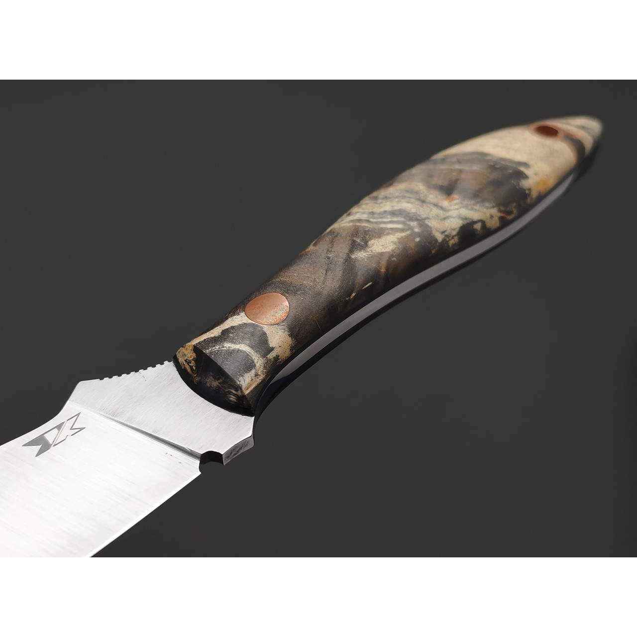 7 ножей нож Канадец сталь Aus-10Co satin, рукоять Кап клёна, G10 black