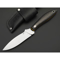 7 ножей нож Канадец сталь N690 satin, рукоять Carbon fiber, G10 black & yellow