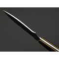 7 ножей нож Канадец сталь N690 satin, рукоять Carbon fiber, G10 black & yellow